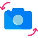 ui,multimedia option,photo camera,rotate camera ok 